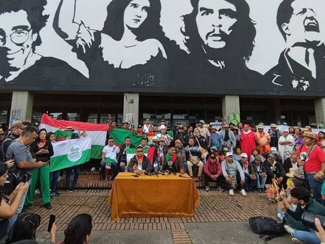 #Atención | Movilización social en la Universidad Nacional de Colombia