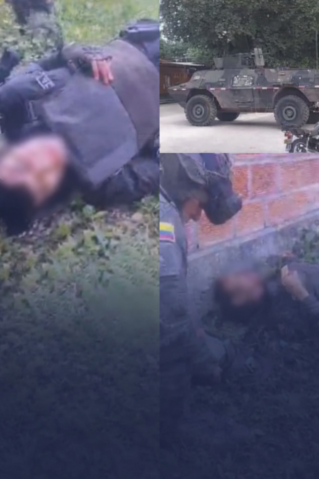 🚨 Dramática súplica de policía tras atentado en Arauca