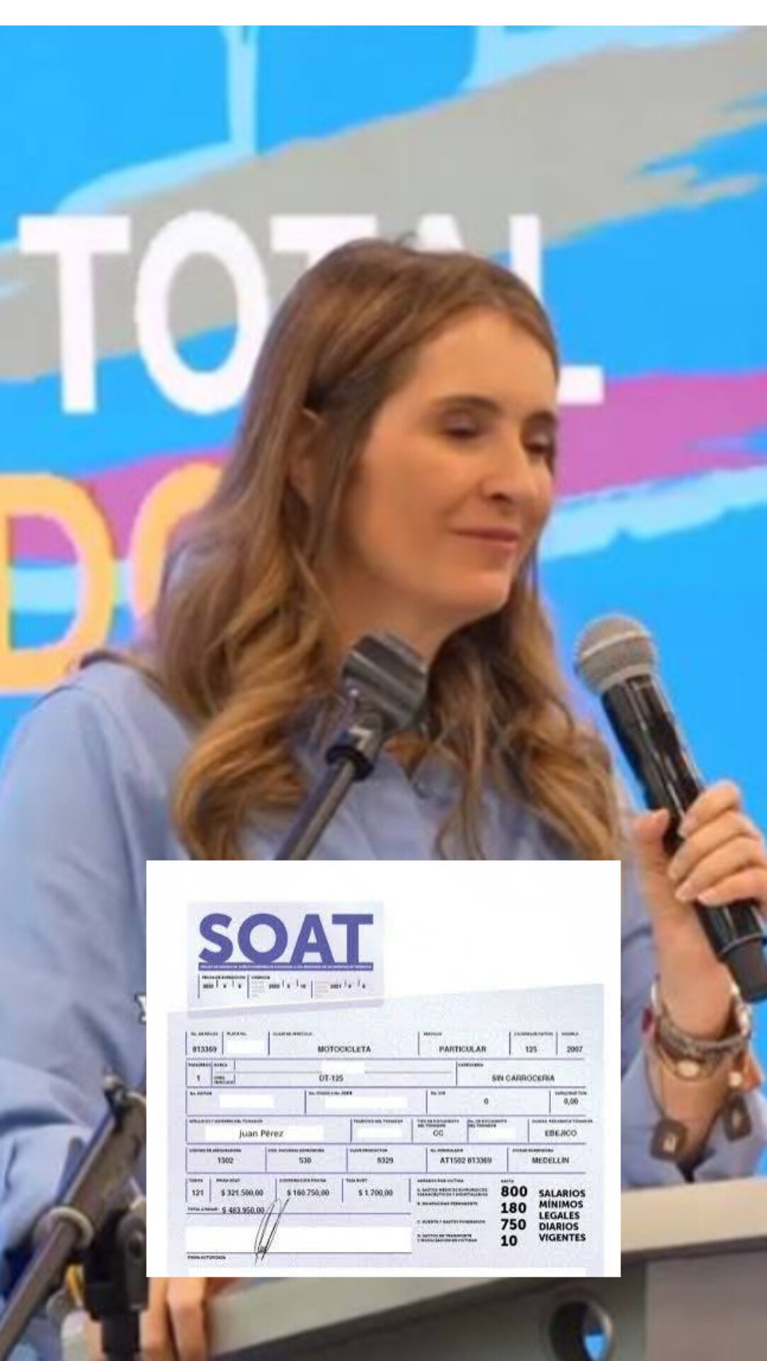 ¿Motos sin pagar SOAT? La propuesta de Paloma Valencia que da de qué hablar.