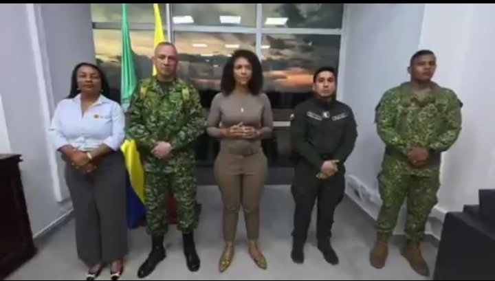 La Gobernadora Del Chocó se refiere a los ataques a la Fuerza Pública en el Departamento